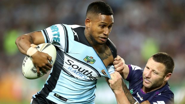 Grounded: Ben Barba would be forced to miss 12 games if he returned to the NRL.
