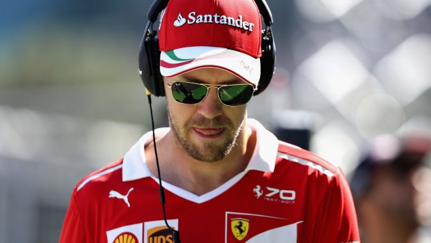 Sebastian Vettel was under pressure to apologise to Lewis Hamislton. 