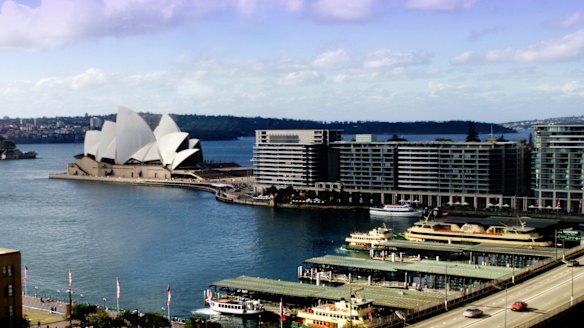 The Cahill Expressway has long been considered an eyesore in Circular Quay.