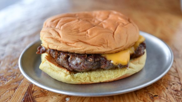 The lovably squat cheeseburger.