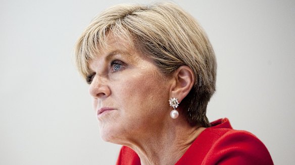 Julie Bishop is looking to establish a new "philosophical framework" to guide Australia's foreign policy.