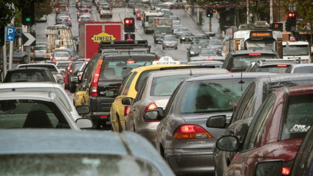 Matthew Guy wants to reduce congestion at busy intersections.