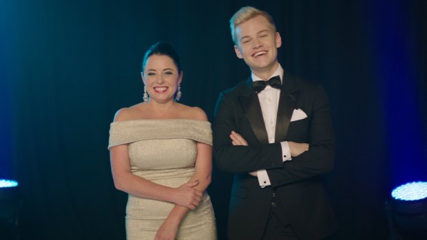 Myf Warhurst and Joel Creasey are SBS's new Eurovision hosts.