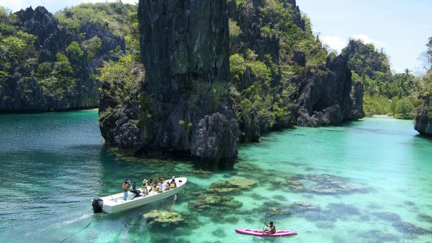 Lagen Island markets itself as an eco-sanctuary in El Nido, a cluster of 45 small islets dotted around a private marine park on the northern tip of Palawan, itself part of the 7000-plus archipelago most people know as the Philippines. 
