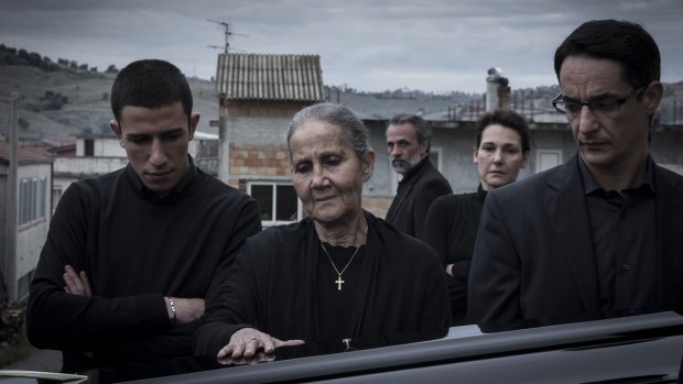 Filmed on overcast days, <i>Black Souls</i> presents a gloomy and bleak vision of Calabria.