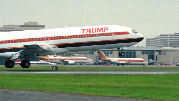 Trump Shuttle used old Boeing 727s it refitted with more luxurious interiors.