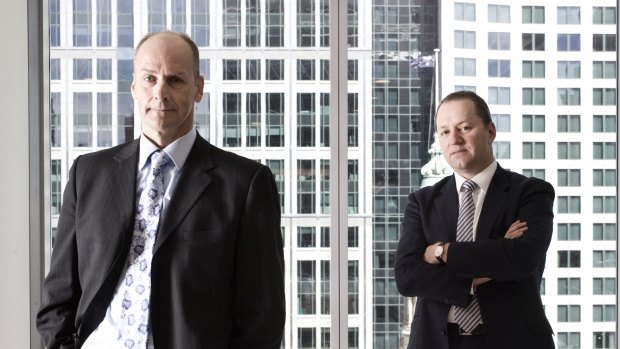 The case draws in the agency's top-tier executives, including chief executive Stephen Ellis (left) and regional head Asia-Pacific Kevin Coppel.