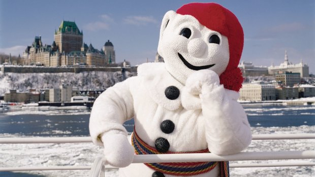 Mascot Bonhomme.