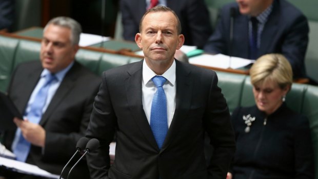 Prime Minister Tony Abbott. 