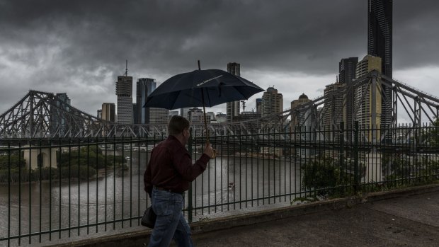 Severe thunderstorms left a trail of destruction across south-east Queensland on Saturday afternoon.