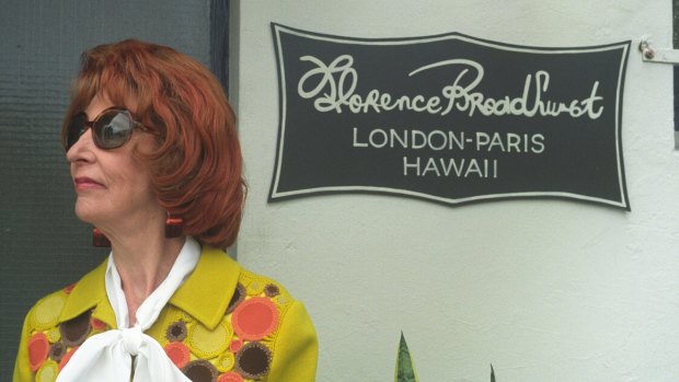Judi Farr as Florence Broadhurst in <em>Unfolding Florence</em>. The film is an HSC 'text'.  