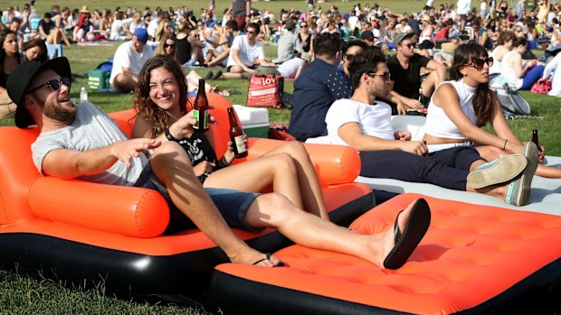 The crowd at Tropfest.