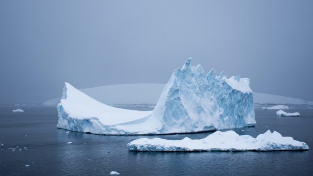 Ice sheets frozen for centuries are melting. 