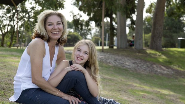 REST Industry Super member Jacqui Foley, pictured with daughter Abbey-Mae, 10, backs the fund's call to lift the superannuation guarantee to 15 per cent. 