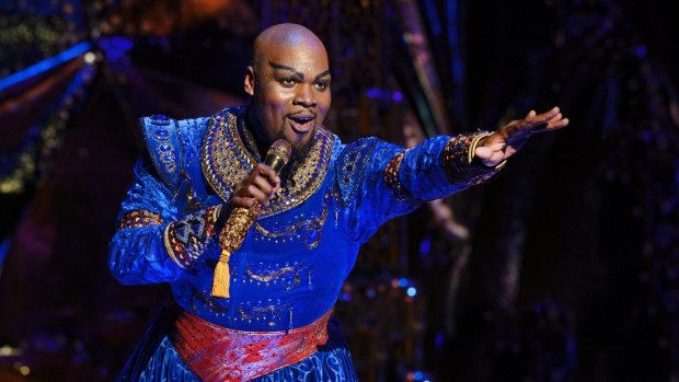Born for the role: Michael James Scott is outstanding as Genie.