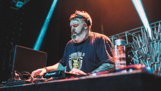 Kristian Nairn, Hodor from <i>Game of Thrones</i>, at his Rave of Thrones.