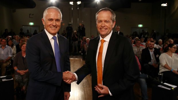 Malcolm Turnbull and Bill Shorten