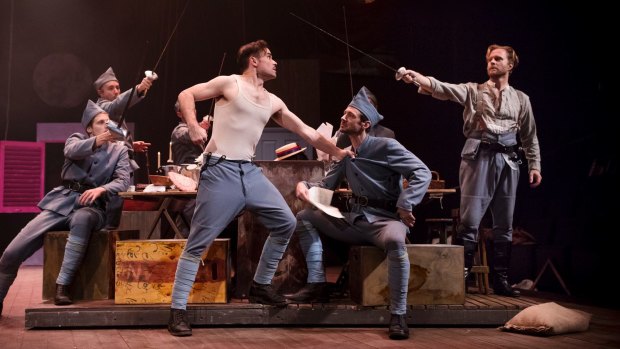 Cyrano de Bergerac: Verbal dexterity and swordplay go hand in hand.