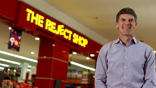 Reject Shop's chief executive Ross Sudano. The company's investors were smiling too this week.