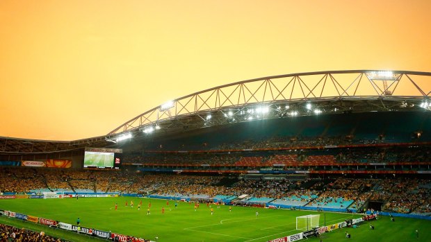 Redevelopment: ANZ Stadium.