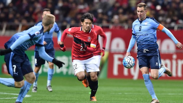 Shane Smeltz of Sydney FC is a key part of his club's Asian Champions League campaign.