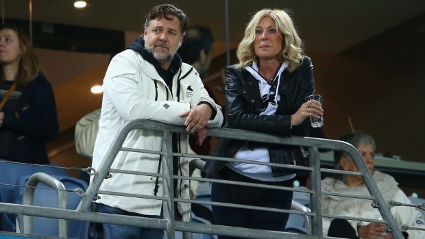 Russell Crowe and Julie Burgess have long denied speculation they are dating.