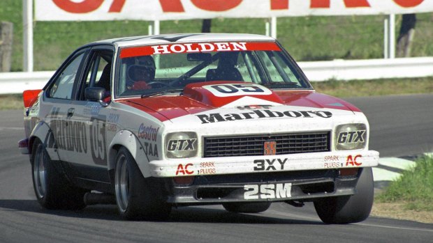Early days: Peter Brock/Jim Richards 1978 Bathurst-winning Torana A9X.