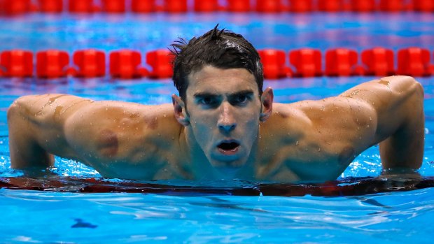 Sponsor mix-up: Michael Phelps.