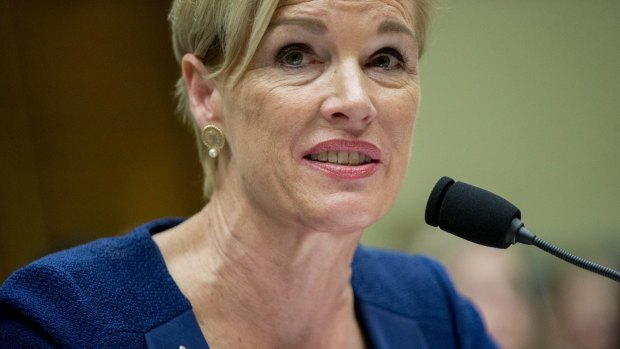 Cecile Richards, president of Planned Parenthood Federation of America, speaks at a House Oversight and Government Reform Committee hearing in Washington in September. 