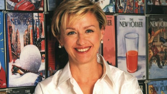 Tina Brown, in the offices of The New Yorker in  May 1998.