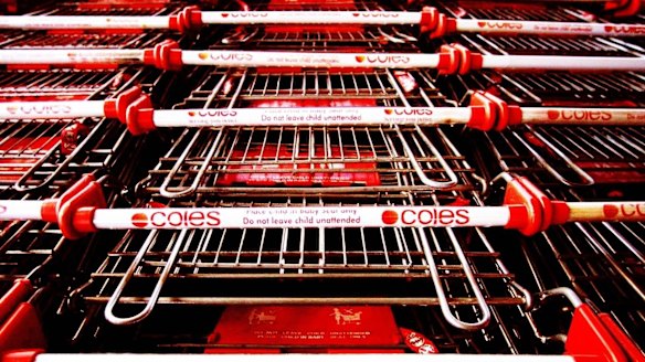 Up to 60 per cent of Coles workers would be better off if they were paid minimum award rates, the Fair Work Commission has heard.