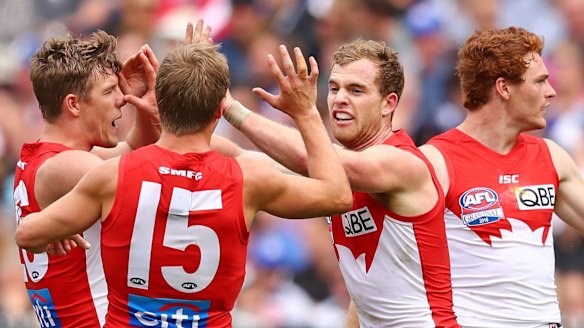 Tom Mitchell was among the Swans' best in this year's grand final.