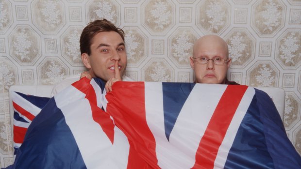 David Walliams and Matt Lucas in 2003. 