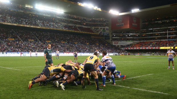 Rematch: The Brumbies lost by a point when they played the Stormers in South Africa in May, but won handily in the qualifying final.