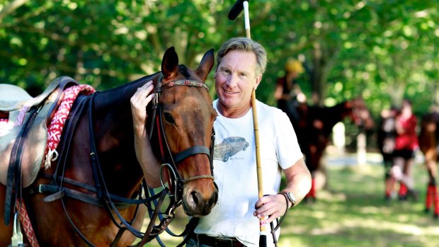 Polo horse breeder and businessman Peter Higgins.