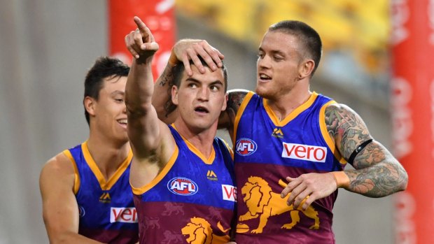 Tom Rockliff and the Lions had a positive 2017 season.