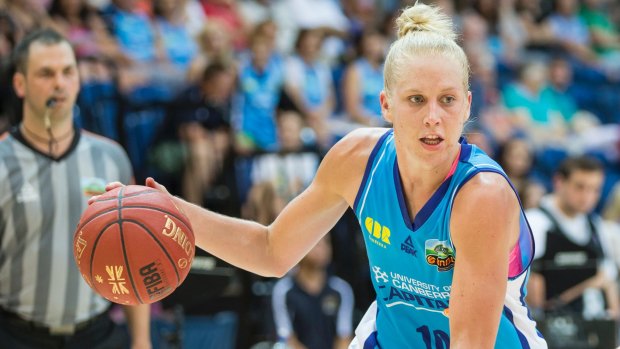 Abby Bishop was named the WNBL's best player on Wednesday.