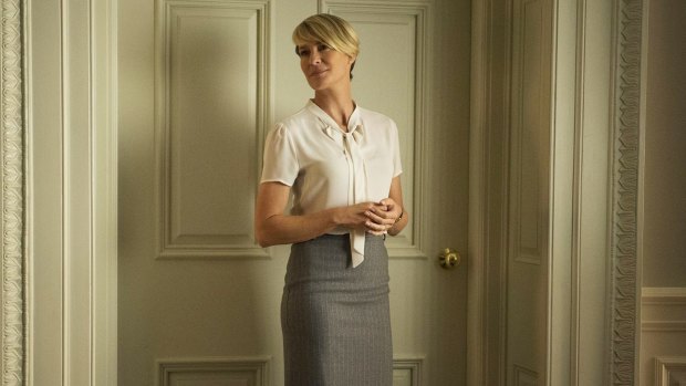Missed opportunity: Robin Wright as Claire Underwood in <i>House of Cards</i>.