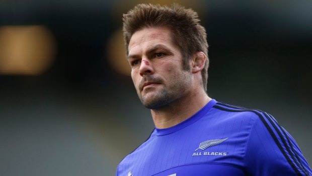 One last fling: Saturday is expected to be Richie McCaw's last All Black appearance on home soil.