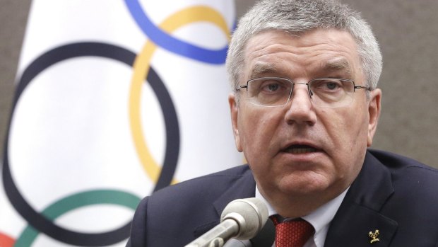 Net widens: International Olympic Committee President Thomas Bach.