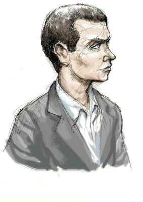 An artist impression of Matthew Graham.