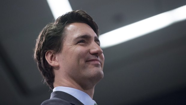 Deficit spending but not 'shock-and-awe' stimulus: Canadian Prime Minister Justin Trudeau.
