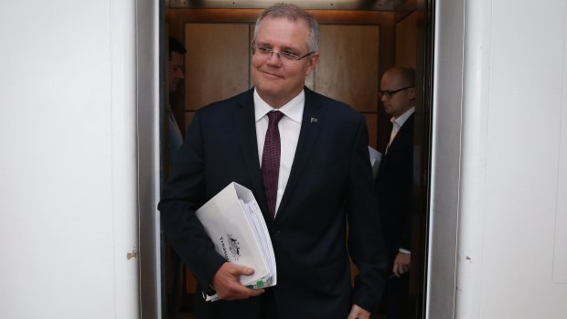 Treasurer Scott Morrison.