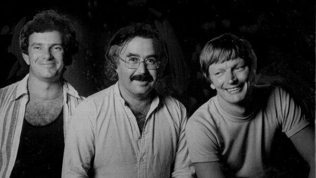 Nimrod directors Richard Wherrett, Ken Horler and John Bell in 1978. 