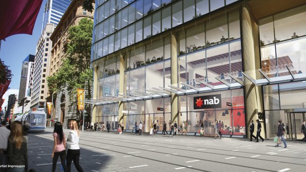 Charter Hall has signed a long term lease with NAB, which will see the bank locate its flagship retail and premium business banking facilities at 333 George Street, Sydney.