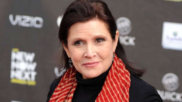 Carrie Fisher features in newly released behind-the-scenes footage from The Last Jedi.