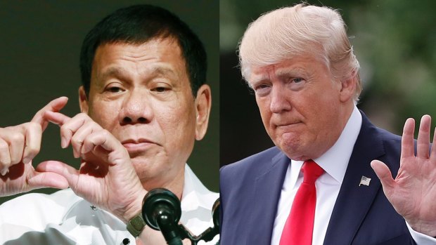 Philippine President Rodrigo Duterte and US President Donald Trump will meet this weekend.
