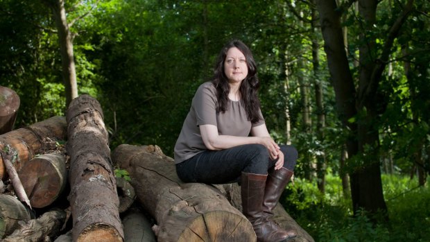 Author Helen Macdonald.
