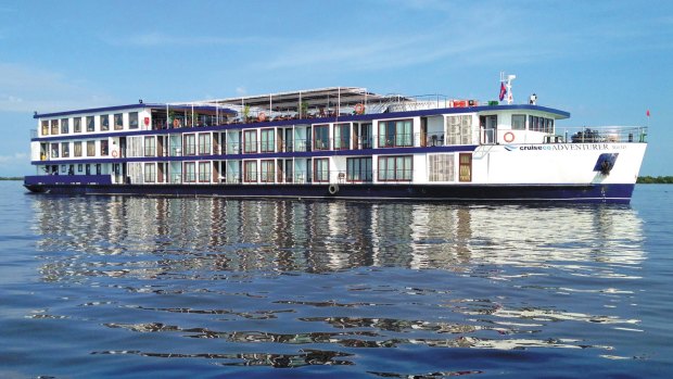 RV Cruiseco Adventurer was purpose built for cruising the Mekong River.