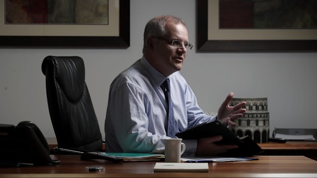 Under the microscope: Treasurer Scott Morrison.